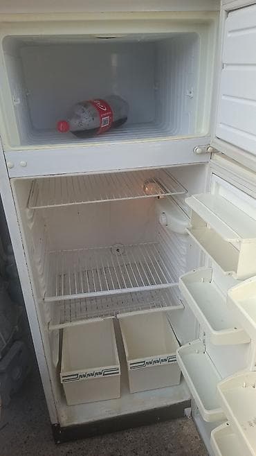 soyuducu matoru: İşlənmiş 2 qapılı Dnepr Soyuducu Satılır, rəng - Ağ — 2