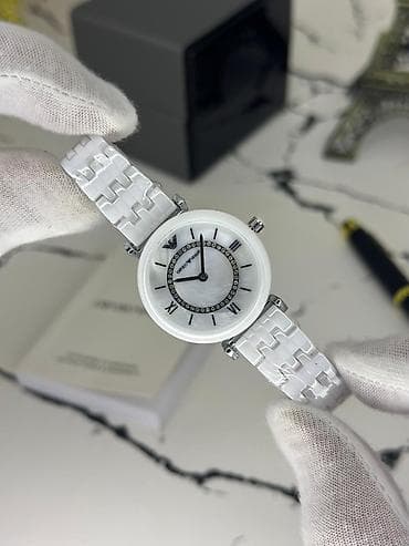 Новый, Наручные часы, Emporio Armani, цвет - Белый — 4