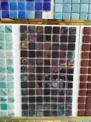 divar kağızları instagram: Mozaik kafel panelləri - Material: şüşə mozaik - Forma və ölçü — 1