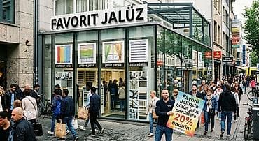 perde ucuz: Bütün jalüz pərdələrə endirim var — 1