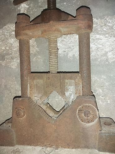 Тиски: Metal boru və profillər üçün mexaniki vays (boru sıxacı) - Döküm — 3