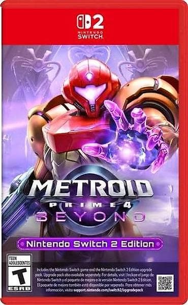 nintendo switch oled: Metroid Prime 4: Beyond – Nintendo Switch 2 Edition (fiziki oyun — 1