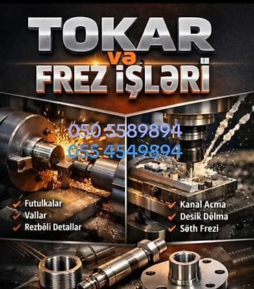 qaz sensoru: Tokar və frez işləri – metal emalı xidməti Xidmətlər: - Futulkalar — 1