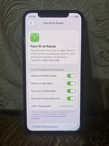 uz qirxan: IPhone 11 Pro, 64 GB, Space Gray, Simsiz şarj, Face ID — 2