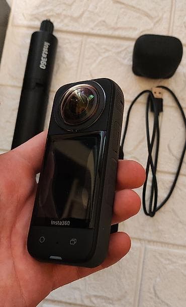 motorlar: Insta360 X3 - Motorcycle Bundle Kit İdeal vəziyyətdə! Hər iki — 4