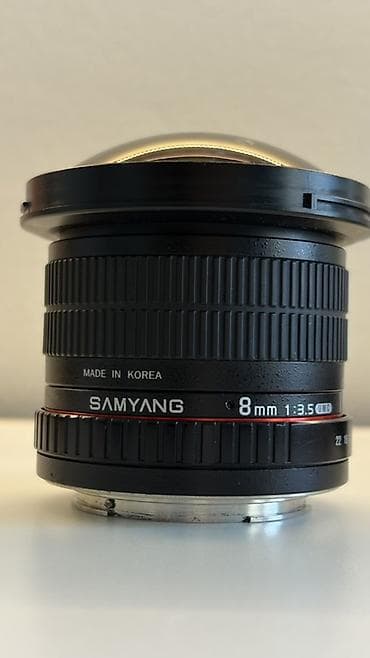 Samyang 8mm f/3.5 UMC Fish‑Eye CS II (EOS mount) Vəziyyəti: işlənmiş — 3