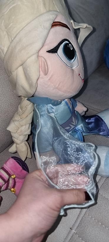 oyuncaq masin satisi: TƏZƏDİR oyuncaq – “Buzlar kraliçası” mövzusunda kukla - Material — 2