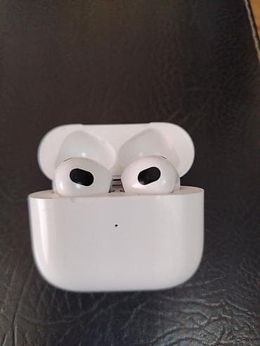 islemis telfonlar: Airpods 3 seriya çox az işlənib çızıgı belə yoxdu təcili satılır son — 5