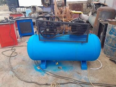 hava kampresor: Ompressor.0,8 m3. 12 atmosfer.500 litrlik.Elektirik mühərriki 5.5 — 2