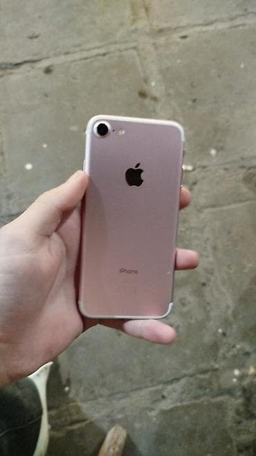 IPhone 7, Rose Gold, Barmaq izi