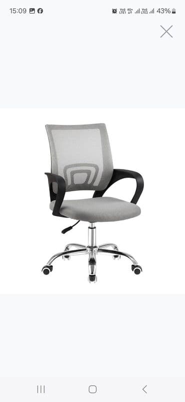 topdan saat: Yeni, Təkərli, Qolları tənzimlənmir, Parça — 10