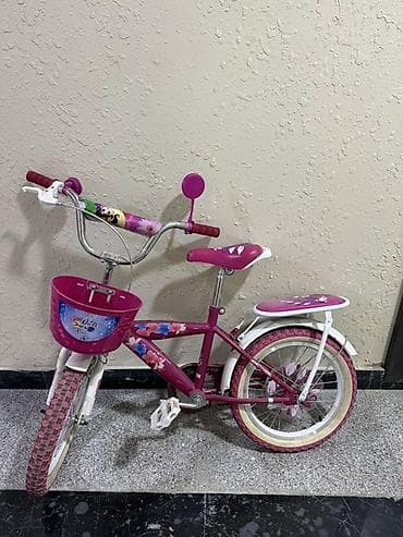 velosibet 26: Uşaq velosipedi – qızlar üçün, bənövşəyi/çəhrayı dizayn — 5