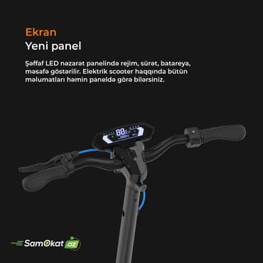 elektron somakat: Elektrik samokat KingSong N12 scooter skuter 🛴 Samokatda öz səfəri — 5