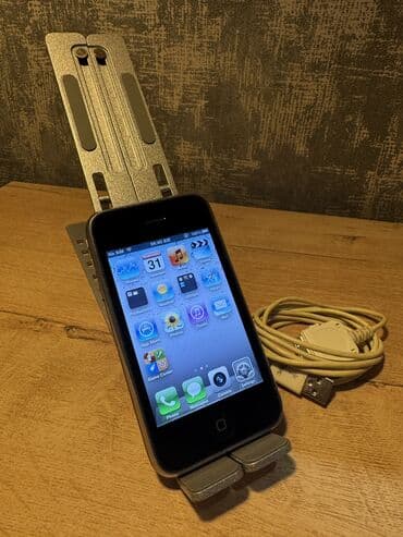 Apple iPhone: IPhone 3GS, 16 GB, Qara — 1