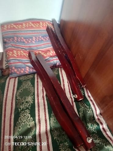 bag mebellerinin satisi: Mətbəx üçün, İşlənmiş, Qatlanan, 4 stul — 3