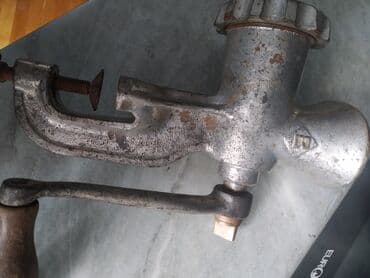 советская раковина: Чугунная мясорубка советская 👍 в отличном состоянии,тяжелая — 2