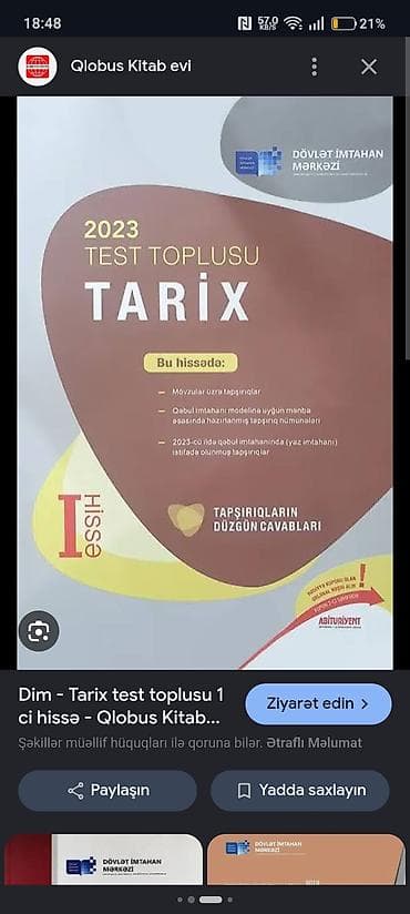 Azərbaycan dili Testlər 11-ci sinif, DİM, 1-ci hissə, 2023 il — 5