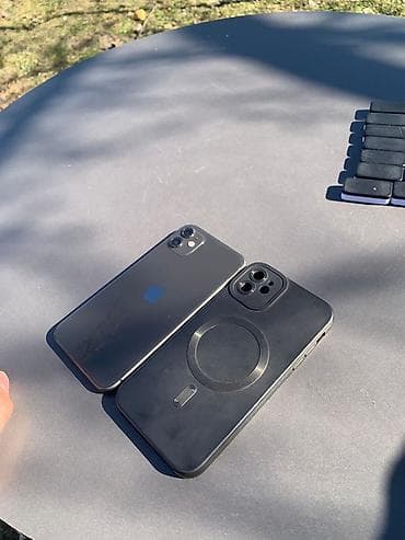 IPhone 11, 64 GB, Qara, Simsiz şarj, Face ID, Sənədlərlə