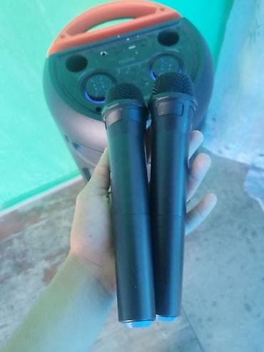 dji mic 2: Parti və karaoke üçün portativ səs sistemi ünvan göyçay - Üçlü ön — 1