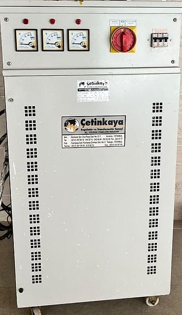 volt sunkası: İşlənmiş, Sənaye üçün, 3 faza, Gərginliy stabilizatoru — 1