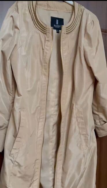 женский плащ новый: Плащ, M, цвет - Бежевый — 2