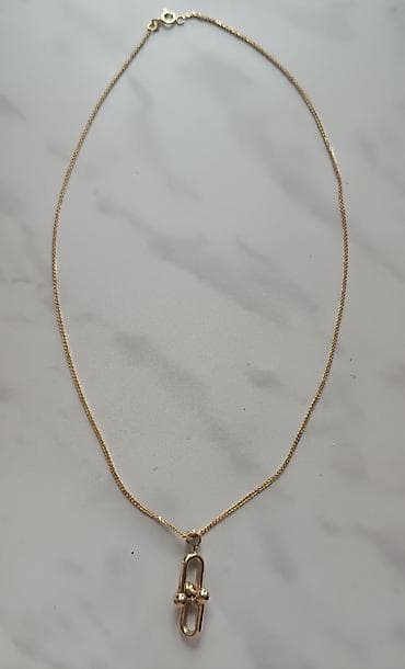 Çantalar: Boyunbağı, Sarı qızıl, 2 g — 2