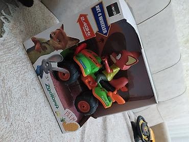 Yemək masaları, oturacaqları: Zootopia pultla idarə olunan oyuncağı – “Nick Wilde” fiquru ilə ATV (4 — 1