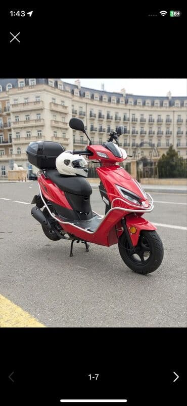 купить мопед бу: - Kanuni Nev 50, 50 см3, 2023 год, 1800 км — 1