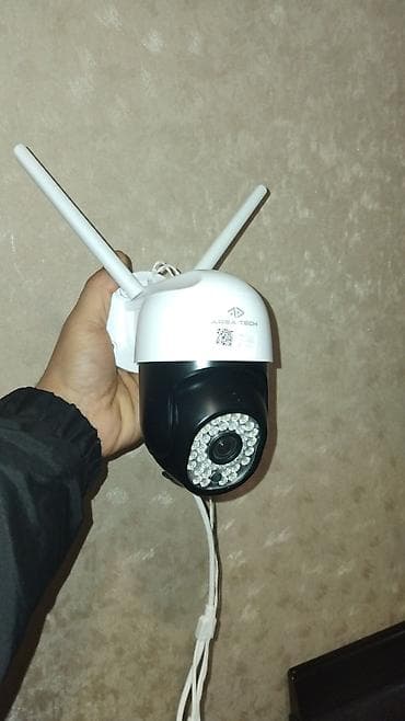 wifi ip kamera: AREA TECH Wi‑Fi IP təhlükəsizlik kamerası - PTZ tipli döner başlıq — 1