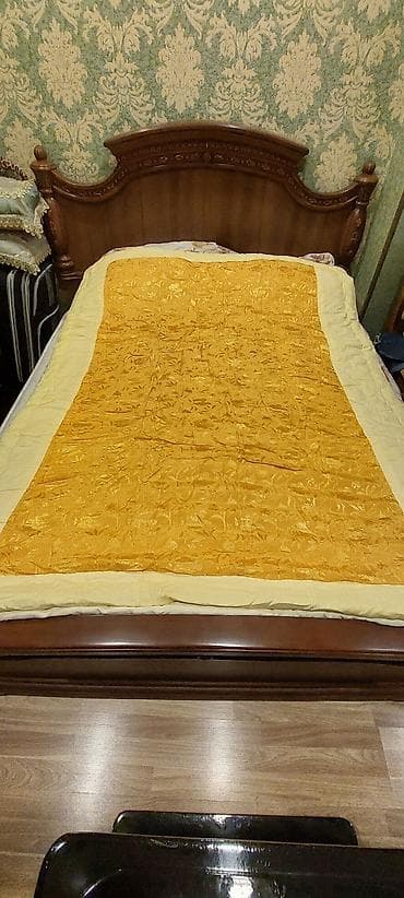 Yorğanlar, adyallar: Yorgan döşək yastiq.təmiz yun.işlənməyib — 3