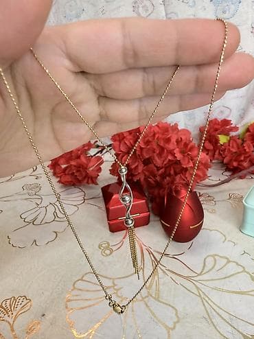 Dini zərgərlik əşyaları: Boyunbağı, Sarı qızıl, 585 Əyar, 375 g — 3