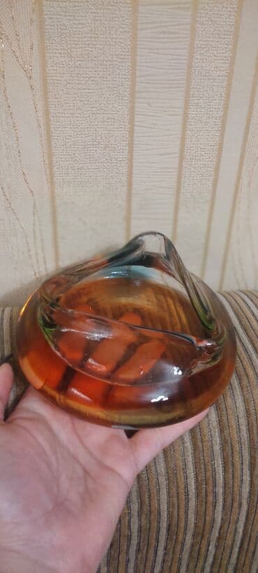 пепельница: Пепельница сервантное хранение новая, добротная тяжелая Чехословакия — 3