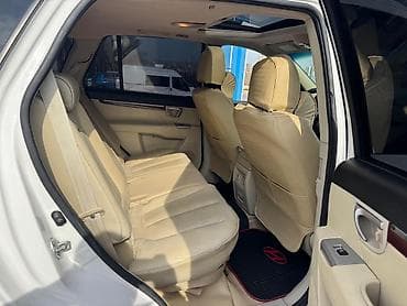 hyundai accent: Hyundai Santa Fe, ağ rəngli SUV Texniki və dizayn xüsusiyyətləri: - — 9