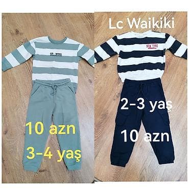 ikinci əl paltar satışı: (Whatsap var) Uşaq geyimləri bəziləri tezedi, bəziləri 2-3 dəfə — 3