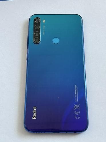 xiaomi redmi note 8 blue: Redmi Note 8, 256 GB, rəng - Mavi, Barmaq izi — 6