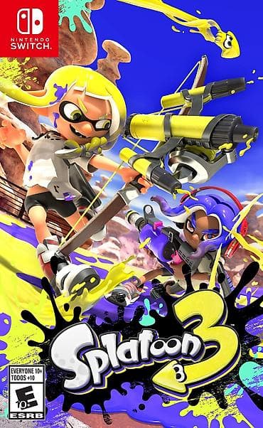switch: Məhsul: Splatoon 3 – Nintendo Switch üçün video oyun (fiziki nüsxə) — 1