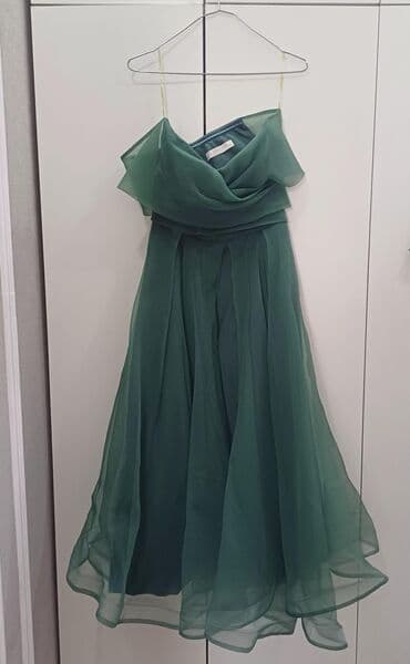 ziyafət geyim: Dəst ana və uşaq geyimi 5-6 yaşlı üçün ziyafət paltarı uşaq donu tək — 3