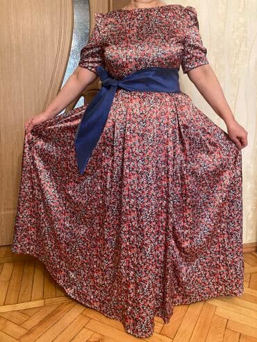 ipek don: Ziyafet donu,parcasi ipek,podkladkali.cox az geyilib,olcu M(42),35 man — 2