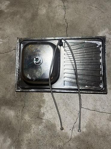 Ворота и комплектующие: Б/у Квадратная Кухонная мойка, Нержавейка, Самовывоз — 2