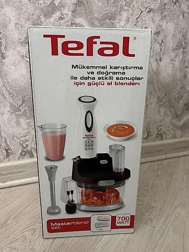 Blenderlər: Tezedir islenmeyib 2gundu alınıb 175e Tefal Masterblend Set – 700 W — 1