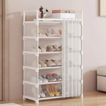 sade perdeler: Yeni, Açılan, 5 qapı Düz dolab, Ayaqqabı dolabı, Çin — 4