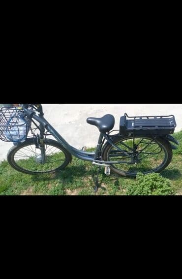 velosipedlər qiz ucun velosipedler: Б/у Электровелосипед 28", скоростей: 32, 350-500 Вт, Самовывоз — 2