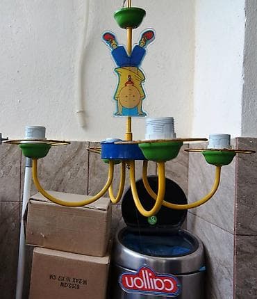 Otaq bitkiləri: Çılçıraq, 4 lampa, Metal — 9