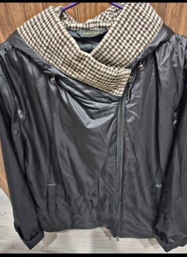 qadın gödəkçə: Qadın gödəkçəsi – MARTINA - Rəng: qara - Material: yüngül, suya — 2