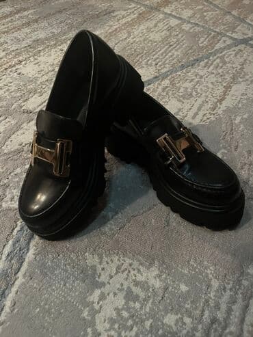 mokasin: Ölçü: 38, rəng - Qara, Yeni — 1