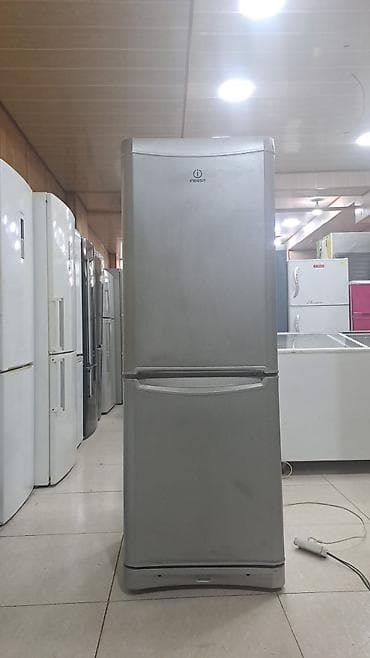 2 двери Indesit Холодильник Продажа, цвет - Серебристый — 2