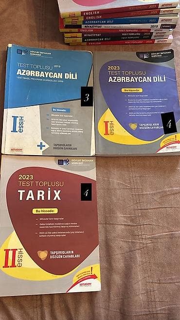 nar 1 saat: 6-cı sinif üçün dərsliklər dəsti Paketə daxil olan kitablar: - — 5