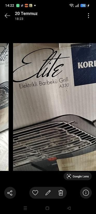 grill aparati: Korkmaz Elite Elektrikli Barbekü Grill A330 - Növ: Elektrikli — 2