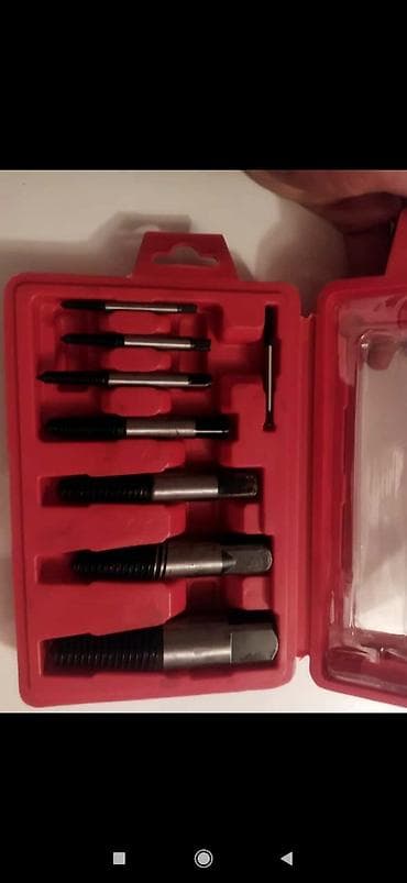 Meççik naboru ters rezba açan qrılan boltları çıxartmağa qiymet 20 lalafo.az -da Meççik naboru ters rezba açan qrılan boltları çıxartmağa qiymet 20