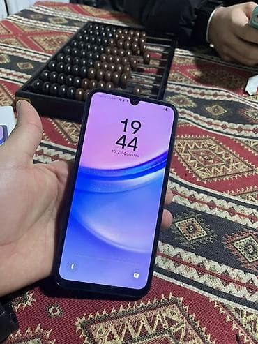 iphone 9 plus: Samsung Galaxy A15, 128 GB, rəng - Bənövşəyi, Barmaq izi, İki sim kartlı, Face ID — 2